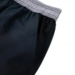 Men's Shorts Beach Shorts Drawstring Color Block Breathable Quick Dry Knee Length Outdoor Vacation Home Vacation Ethnic Style Black+Grey Dark Red Stretchy