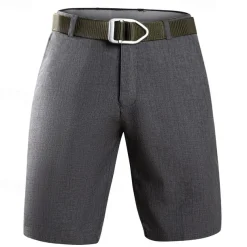 Men's Shorts Dress Shorts Summer Shorts Casual Shorts Golf Shorts Button Up Multi Pocket Plain Comfort Wearable Knee Length Outdoor Sport Daily Fashion Casual Black Navy Blue