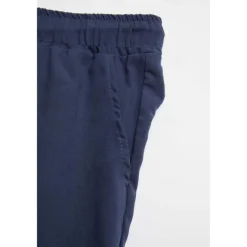 Men's Shorts Linen Shorts Summer Shorts Beach Shorts Capri Pants Pocket Drawstring Elastic Waist Plain Comfort Breathable Outdoor Daily Going out Fashion Streetwear Black White