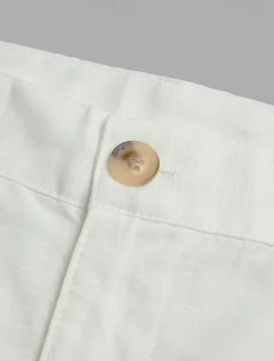 Men's Shorts Linen Shorts Dress Shorts Summer Shorts Beach Shorts Plain Breathable Soft Short Casual Daily Holiday Fashion Streetwear Black Beige Inelastic