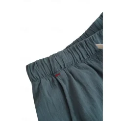 Men's Shorts Linen Shorts Summer Shorts Capri Pants Drawstring Plain Sports Short Work Daily Linen / Cotton Blend Classic Casual / Sporty Black Green Black