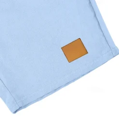 Men's Shorts Linen Shorts Summer Shorts Beach Shorts Pocket Drawstring Elastic Waist Plain Comfort Breathable Knee Length Vacation Holiday Beach Hawaiian Boho Black White