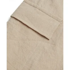 Men's Shorts Linen Shorts Summer Shorts Beach Shorts Drawstring Elastic Waist Multi Pocket Plain Knee Length Outdoor Beach Hawaiian Casual ArmyGreen Black Inelastic