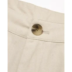 Men's Shorts Linen Shorts Summer Shorts Front Pocket Straight Leg Plain Comfort Breathable Knee Length Party Outdoor Casual Fashion Basic White Khaki