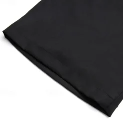 Men's Shorts Linen Shorts Dress Shorts Summer Shorts Zipper Buttons Pocket Plain Comfort Breathable Outdoor Daily Going out Fashion Casual Black White