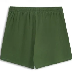 Men's Shorts Linen Shorts Summer Shorts Pocket Drawstring Elastic Waist Plain Comfort Breathable Short Casual Daily Holiday Fashion Classic Style Black White