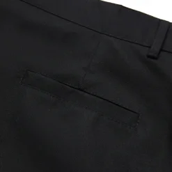 Men's Shorts Linen Shorts Dress Shorts Summer Shorts Zipper Buttons Pocket Plain Comfort Breathable Outdoor Daily Going out Fashion Casual Black White