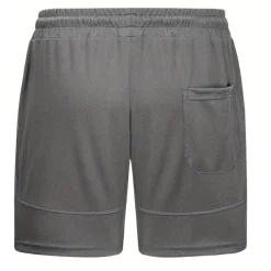 Men's Shorts Sports Going out Weekend Running Casual Drawstring Elastic Waist Plain Knee Length Gymnatics Activewear Wine Red Black Micro-elastic