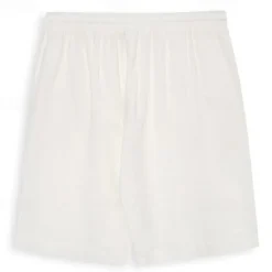 Men's Shorts Summer Shorts Beach Shorts Drawstring Elastic Waist Plain Breathable Knee Length Yoga Beach Hawaiian Casual White Green