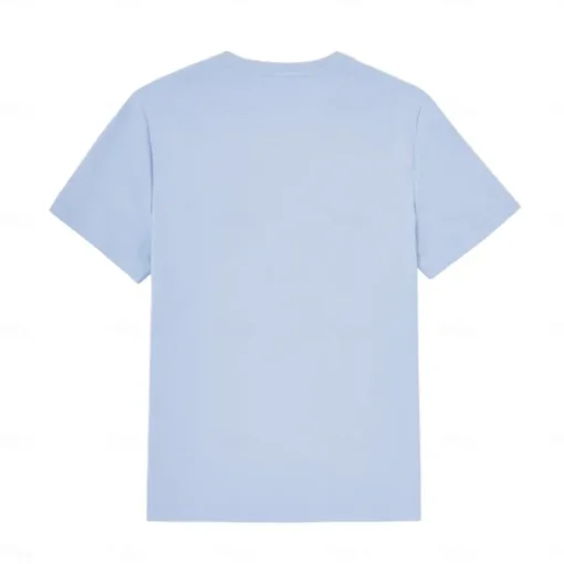 Men's Silk Cotton Blend Antibacterial UV Protection T Shirt Crew Neck School Training Short Sleeve Crewneck Clothing Apparel Knitwear Vacation Vintage Neutral