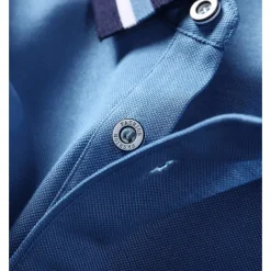 Men's Silk Cotton Blend Business Casual Lapel Short Sleeve High Quality Office Plain Buttons Summer Spring Fall Light Blue Black Pink Royal Blue Sea Green