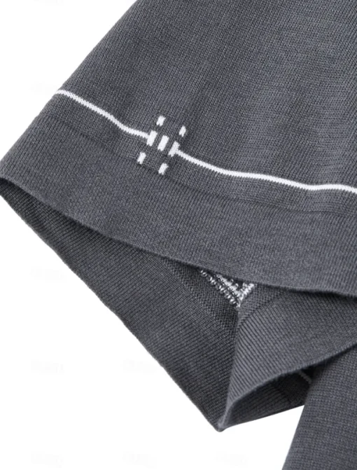 Men's Silk Linen Cotton T Shirt Short Sleeve Crew Neck Summer Solid Color Daily Casual Daily Leisure Color Block Vacation Causal Casual Dark Gray Black White Top Tee for Men