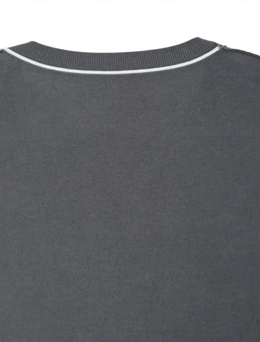 Men's Silk Linen Cotton T Shirt Short Sleeve Crew Neck Summer Solid Color Daily Casual Daily Leisure Color Block Vacation Causal Casual Dark Gray Black White Top Tee for Men