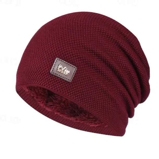 Men's Ski Hat Outdoor Winter Thermal Warm Windproof Breathable Snow Suit for Skiing Camping / Hiking Snowboarding Ski