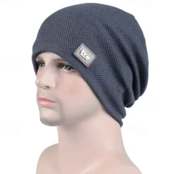 Men's Ski Hat Outdoor Winter Thermal Warm Windproof Breathable Snow Suit for Skiing Camping / Hiking Snowboarding Ski