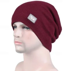 Men's Ski Hat Outdoor Winter Thermal Warm Windproof Breathable Snow Suit for Skiing Camping / Hiking Snowboarding Ski