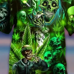 Men's Skull Halloween Costumes Shirt Button Up Shirt Short Sleeve Fashion Designer Casual Casual Daily Beach Spring & Summer Turndown 3D Button-Down Yellow Blue Purple Green