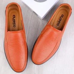 Men's Slip-On Faux Leather Loafers with Lightweight Sole – Comfortable and Stylish for Business, Casual and Daily Wear