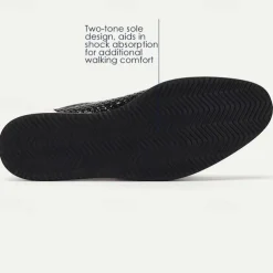 Men's Sneakers Dress Sneakers Leather Italian Full-Grain Cowhide Slip Resistant Lace-up Black