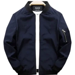 Men's Softshell Flight Bomber Jacket Military Tactical Jacket Slim Fit Casual Outdoor Sun Protection Quick Dry Lightweight Windbreaker Jacket Trench Coat Outerwear Top Full Zipper Hunting Fishing