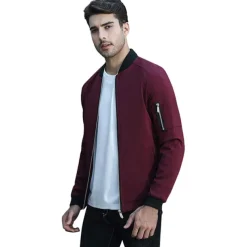 Men's Softshell Flight Bomber Jacket Military Tactical Jacket Slim Fit Casual Outdoor Sun Protection Quick Dry Lightweight Windbreaker Jacket Trench Coat Outerwear Top Full Zipper Hunting Fishing