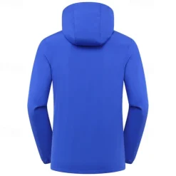 Men's Softshell Jacket Hiking Jacket Outdoor Windproof Quick Dry Lightweight Jacket Windbreaker Jacket Traveling Black White Red Navy Blue Royal Blue