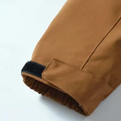 Men's Softshell Jacket Hiking Jacket Outdoor Color Block Windproof Water Resistant Hoodie Windbreaker Jacket Camping / Hiking / Caving Traveling Black White Blue Brown