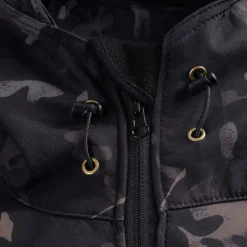 Men's Softshell Jacket Hiking Jacket Outdoor Color Block Windproof Water Resistant Windbreaker Jacket Traveling Black Camouflage Green