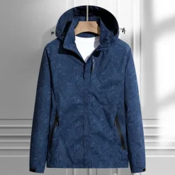 Men's Softshell Jacket Hiking Jacket Outdoor Camo Windproof Water Resistant Windbreaker Jacket Traveling Black Ivory Red Dark Blue