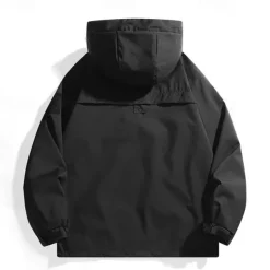 Men's Softshell Jacket Hiking Jacket Outdoor Windproof Water Resistant Windbreaker Jacket Traveling Black Purple Brown Green Khaki