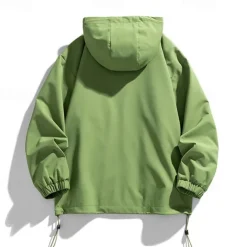 Men's Softshell Jacket Hiking Jacket Outdoor Windproof Windbreaker Jacket Traveling Black Pink Purple Green Khaki