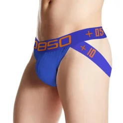 Men's Sport Briefs Running Brief Underwear Winter Cotton Breathable Lightweight Soft Fitness Performance Running Sportswear Activewear Solid Colored Black Pink Sky Blue