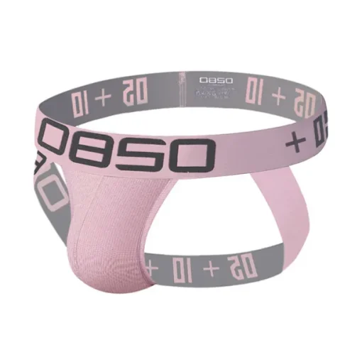 Men's Sport Briefs Running Brief Underwear Winter Cotton Breathable Lightweight Soft Fitness Performance Running Sportswear Activewear Solid Colored Black Pink Sky Blue