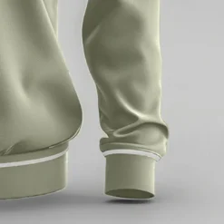 Men's Sport Polo Quarter Zip Polo Street Vacation Quarter Zip Long Sleeve Fashion Basic Solid Color Pocket Spring & Fall Regular Fit Green Dark Grey Sport Polo