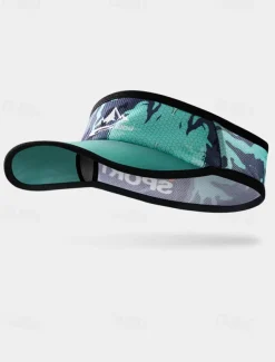 Men's Sports Visor Hat – Lightweight Breathable Sun Protection Cap for Running, Golf, Tennis & Outdoor Activities