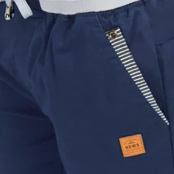 Men's Summer Shorts Work Shorts Pocket Drawstring Plain Comfort Breathable Knee Length Outdoor Business Fashion Casual Black Blue