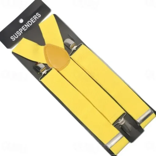 Men's Suspender Polyester Nylon Metal Bucke Classic Wedding Work