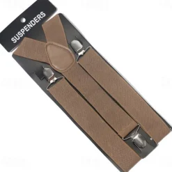 Men's Suspender Polyester Nylon Metal Bucke Classic Wedding Work