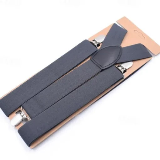 Men's Suspender Polyester Nylon Metal Bucke Classic Wedding Work