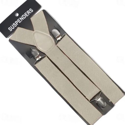 Men's Suspender Polyester Nylon Metal Bucke Classic Wedding Work