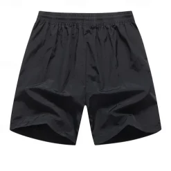 Men's Sweat Shorts Shorts Sport Daily Quick Dry Comfortable Pocket Drawstring Elastic Waist Plain Short Gymnatics Casual Activewear Black Navy Blue Micro-elastic