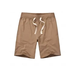 Men's Sweat Shorts Shorts Workout Shorts Casual Shorts Pocket Drawstring Elastic Waist Plain Comfort Breathable Knee Length Casual Daily Holiday Sports Fashion Smoky gray Black Micro-elastic