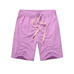 Men's Sweat Shorts Shorts Workout Shorts Casual Shorts Pocket Drawstring Elastic Waist Plain Comfort Breathable Knee Length Casual Daily Holiday Sports Fashion Smoky gray Black Micro-elastic