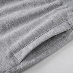 Men's Sweat Shorts Shorts Summer Shorts Beach Shorts Pocket Drawstring Elastic Waist Plain Comfort Breathable Short Holiday Vacation Beach Sports Fashion Black White