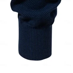 Men's Sweater Pullover Sweater Jumper Knitwear Ribbed Knit Regular Tops Turndown Casual Daily Clothing Apparel Spring & Fall White Green S M L