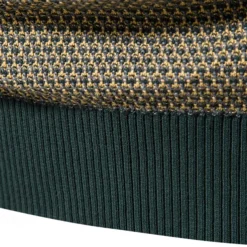 Men's Sweater Pullover Sweater Jumper Knitwear Ribbed Knit Regular Tops Color Block Crew Neck Knitwear Neutral Outdoor Clothing Apparel Spring & Fall Black Red S M L