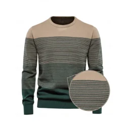 Men's Sweater Red Orange Beige Long Sleeve Top Golf Attire Clothes Outfits Wear Apparel