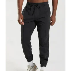 Men's Sweatpants Joggers Trousers Pocket Drawstring Elastic Waist Plain Comfort Sports Outdoor Daily Fashion Casual Black White Micro-elastic