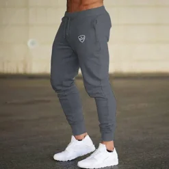 Men's Sweatpants Joggers Trousers Track Pants Drawstring Elastic Waist Geometric Pattern Sports Outdoor Athleisure ArmyGreen Black