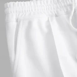 Men's Sweatpants Joggers Trousers Pleated Pants Drawstring Elastic Waist Plain Comfort Breathable Casual Daily Holiday Sports Fashion Black White